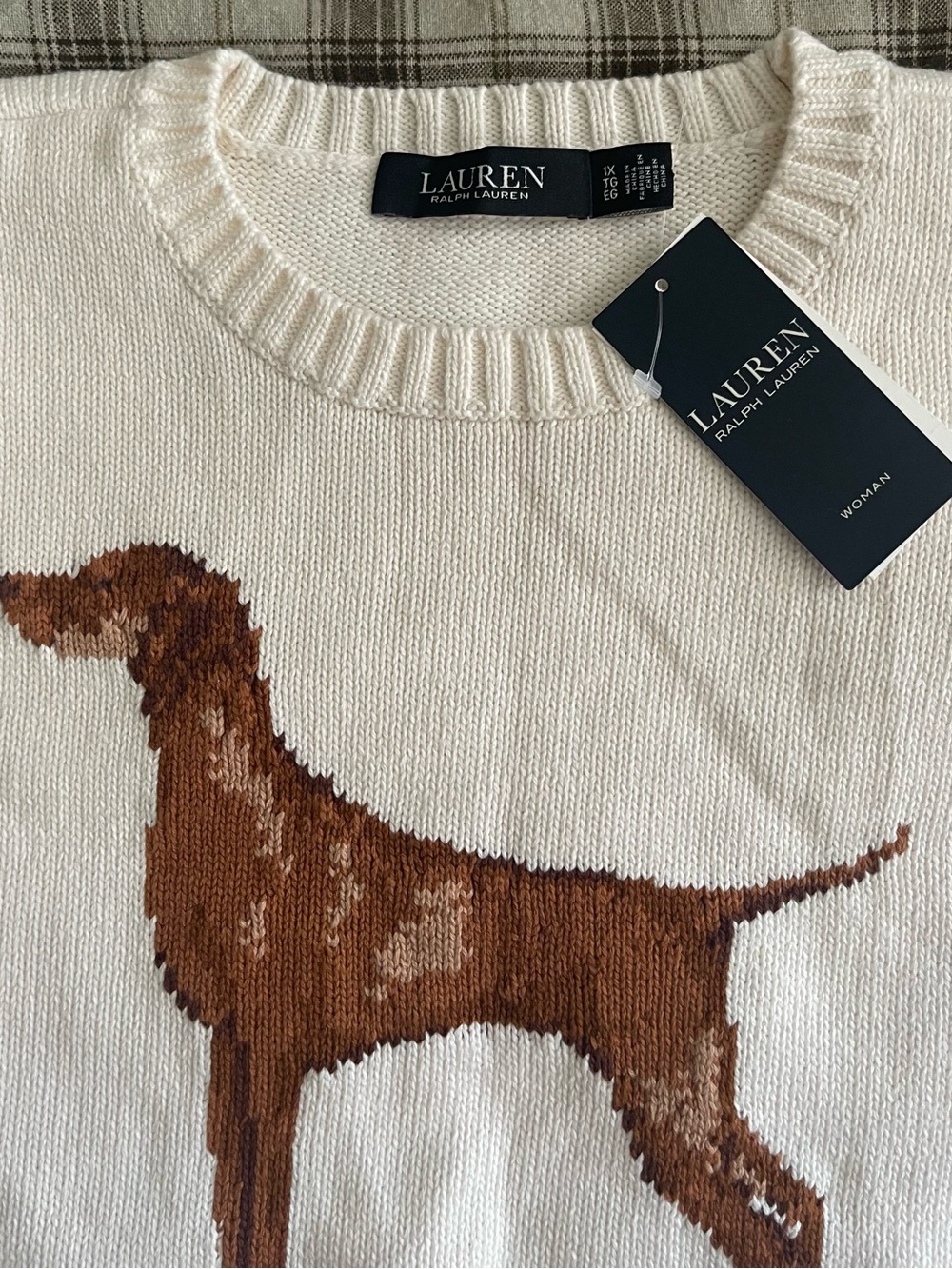 Lauren Ralph Lauren Women’s Cream Sweater